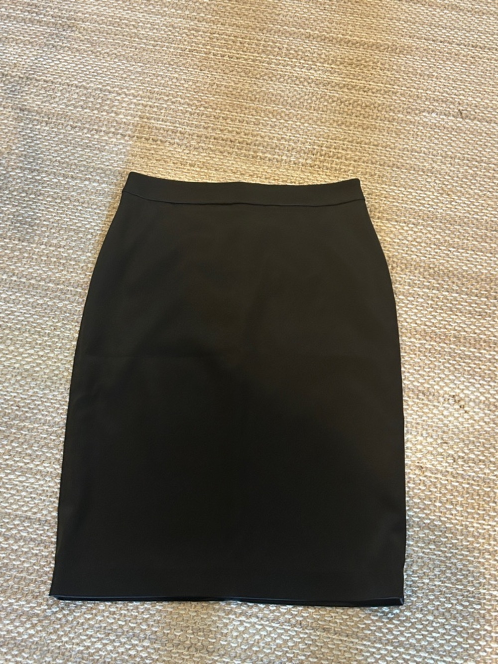 Women's Black Pencil Skirt - Sleek Professional Design
